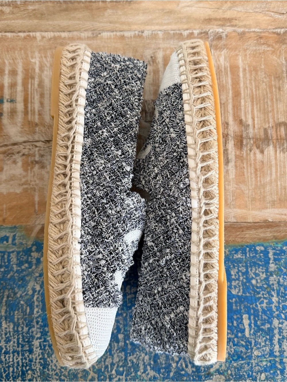 CHANEL Espadrilles Tweed & Sequin - Picture 8 of 12